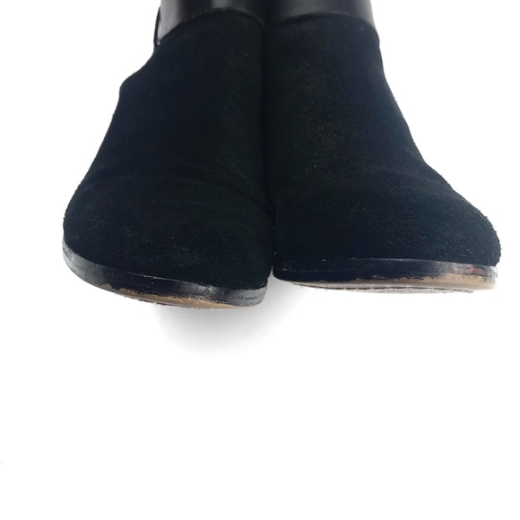 Madewell | Black Charley Collard Stud Ankle Bootie - Picture 6 of 7